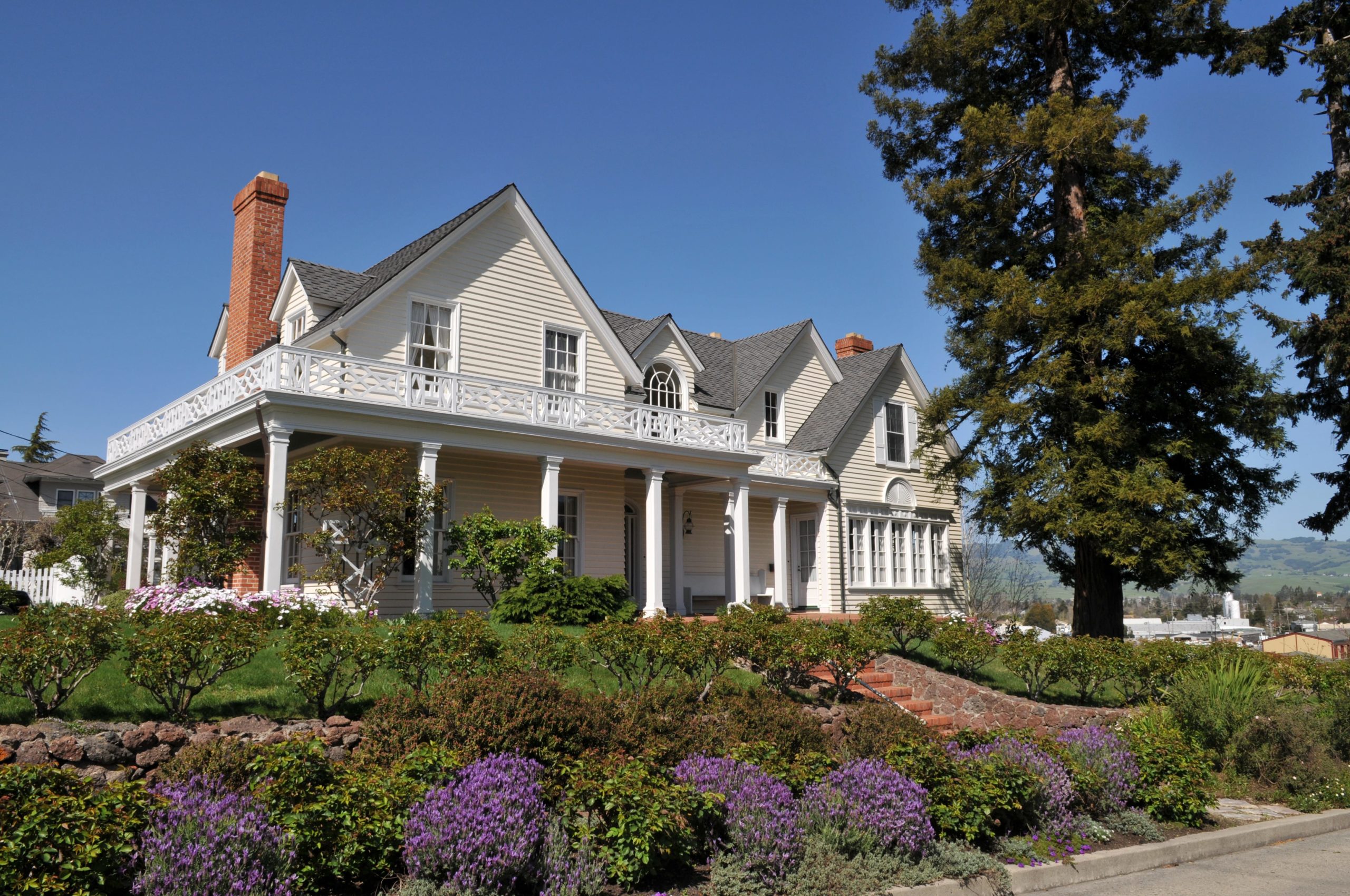 A very large craftsman-style home with a beautifully landscaped yard, where we can provide Santa Rosa Property Management