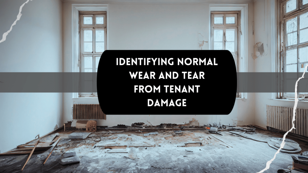 Identifying Normal Wear and Tear from Tenant Damage | Santa Rosa Landlord Education - Article Banner