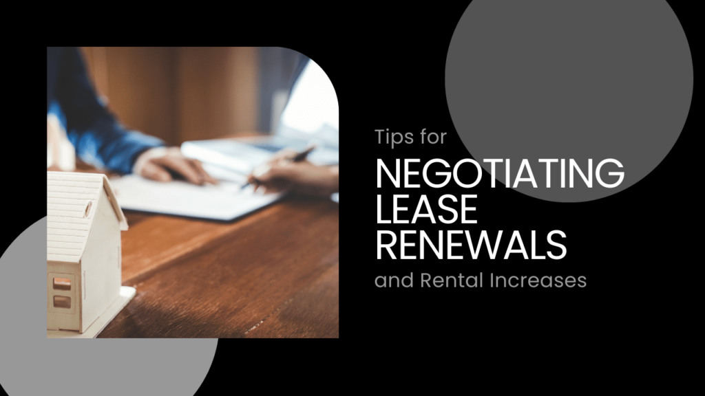 Tips for Negotiating Lease Renewals and Rental Increases in Santa Rosa - Article Banner