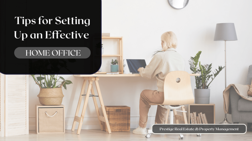 Tips for Setting Up an Effective Home Office in Santa Rosa Rentals - Article Banner